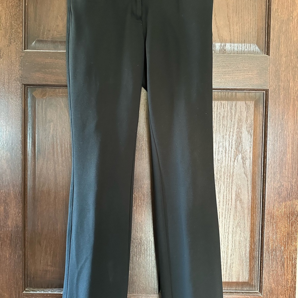 White House Black Market Black Flare Pants